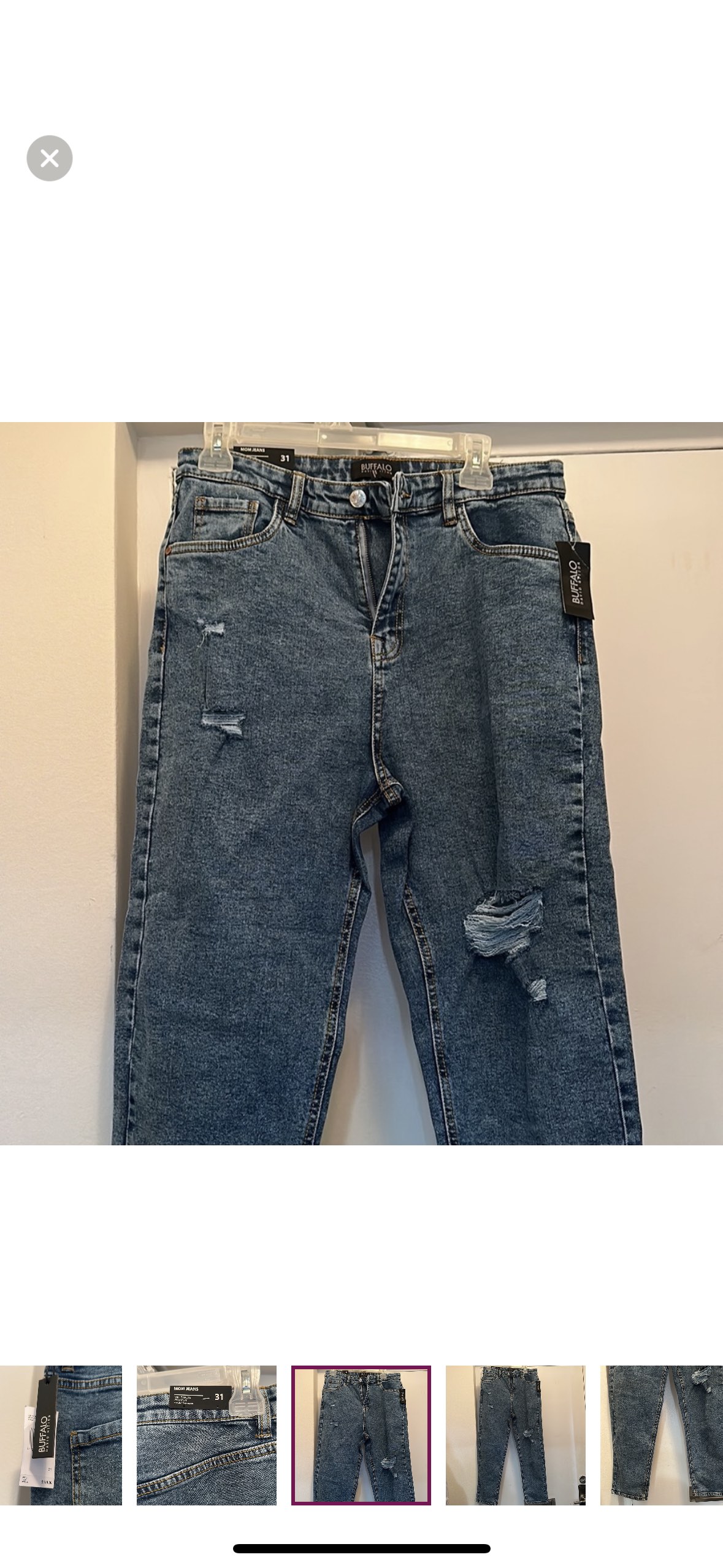 Mom Jeans full length (BUFFALO David Bitton) size 31 image indicator(6)