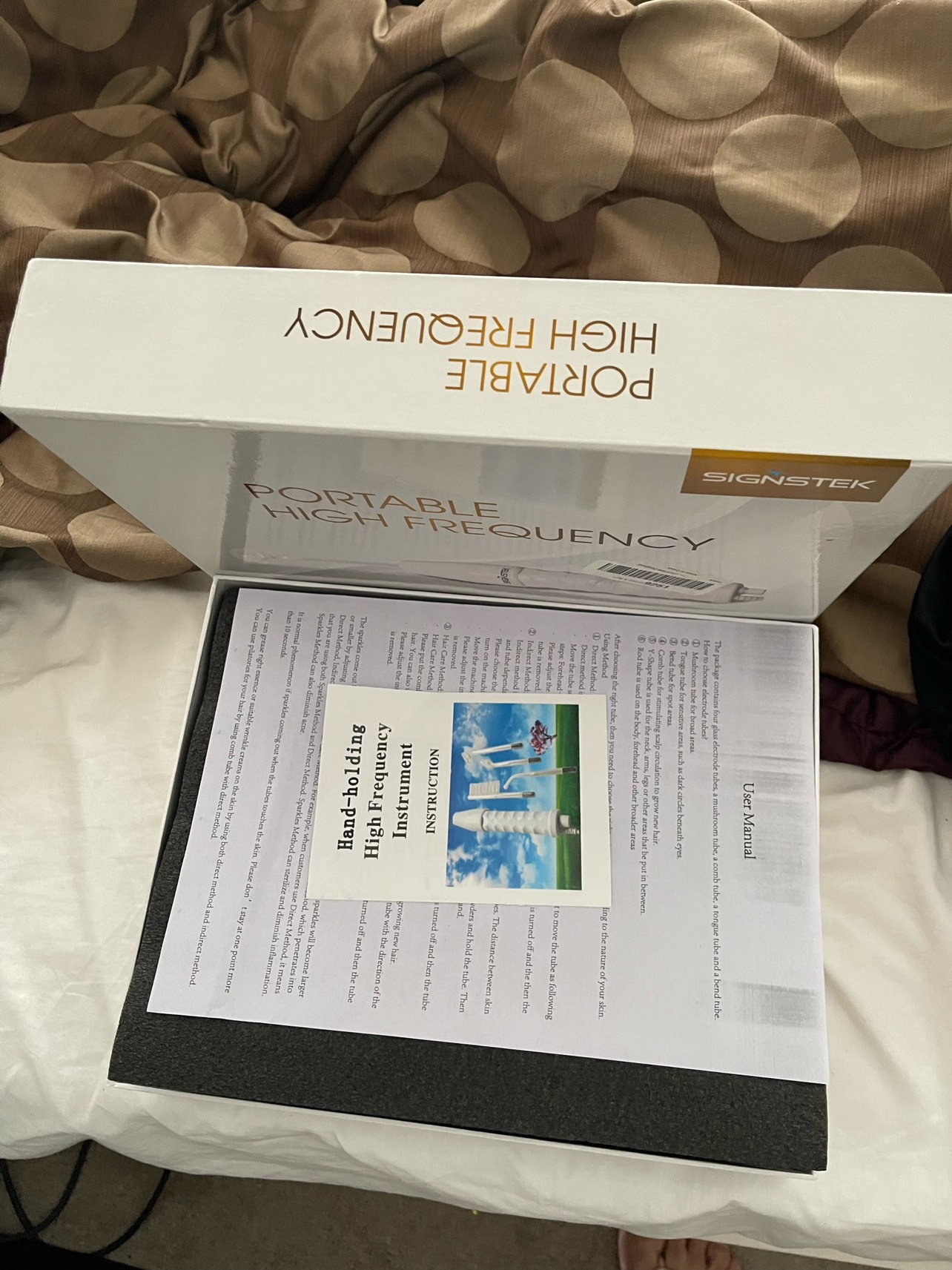 Signstek High Frequency Skin Therapy Machine  / new in box image indicator(6)