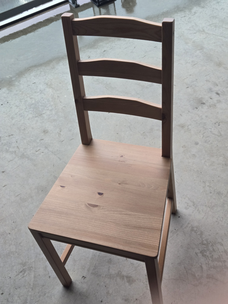 IKEA wooden chair with cushion (no pet/smoke free) - photo 2