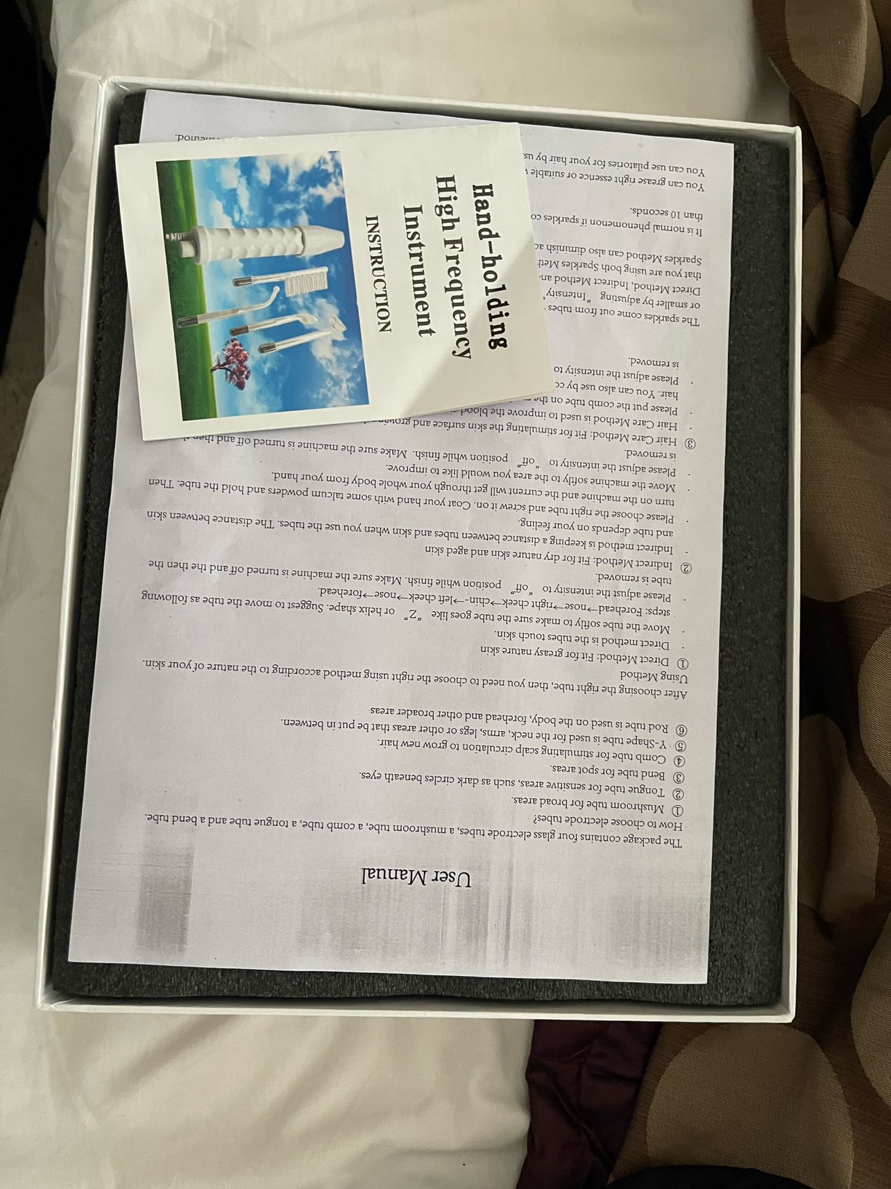 Signstek High Frequency Skin Therapy Machine  / new in box image indicator(3)