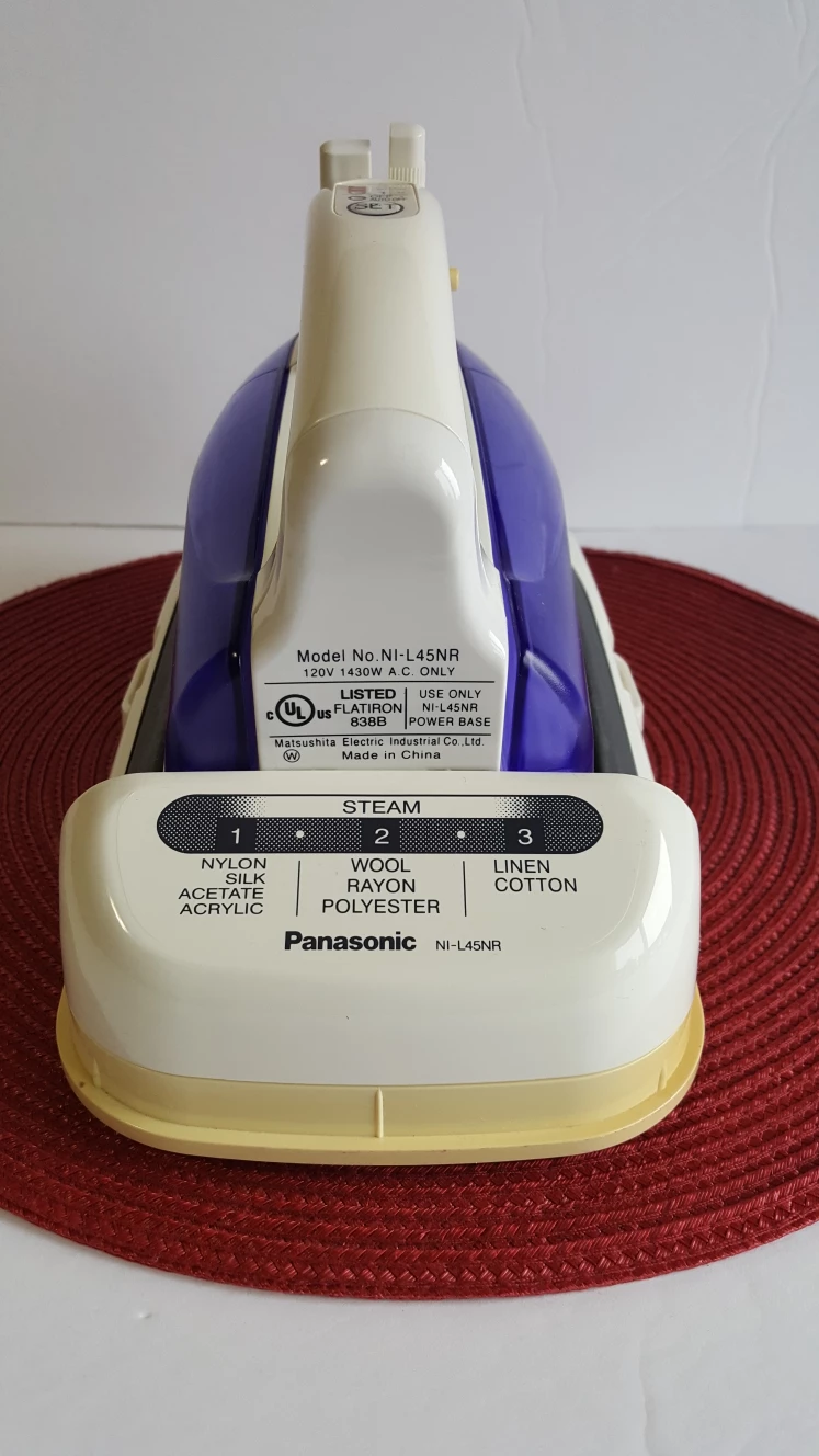 Panasonic Electric Cordless Steam Iron image indicator(4)
