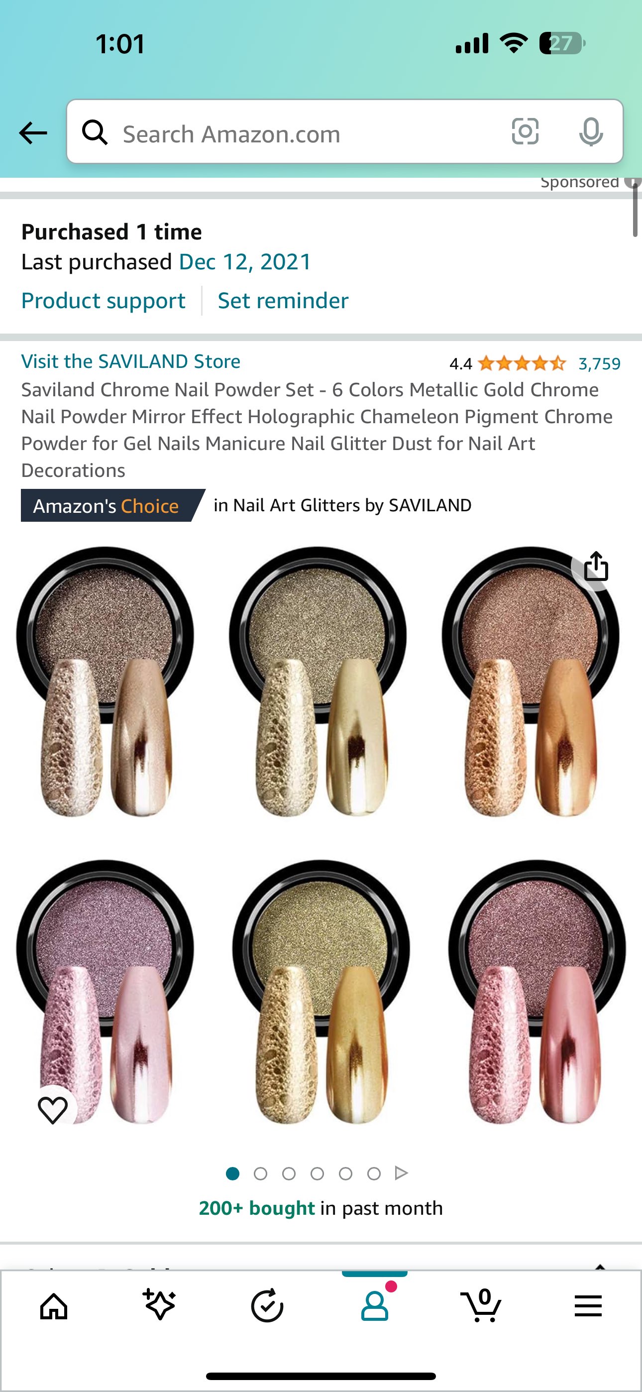 Chrome Nail Powder, Chip Foil, Glitters, Rhinestone Glue Gel