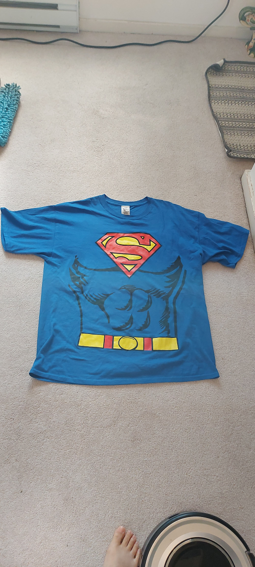 DC Superman t shirt , XL, PICK UP ONLY thumbnail