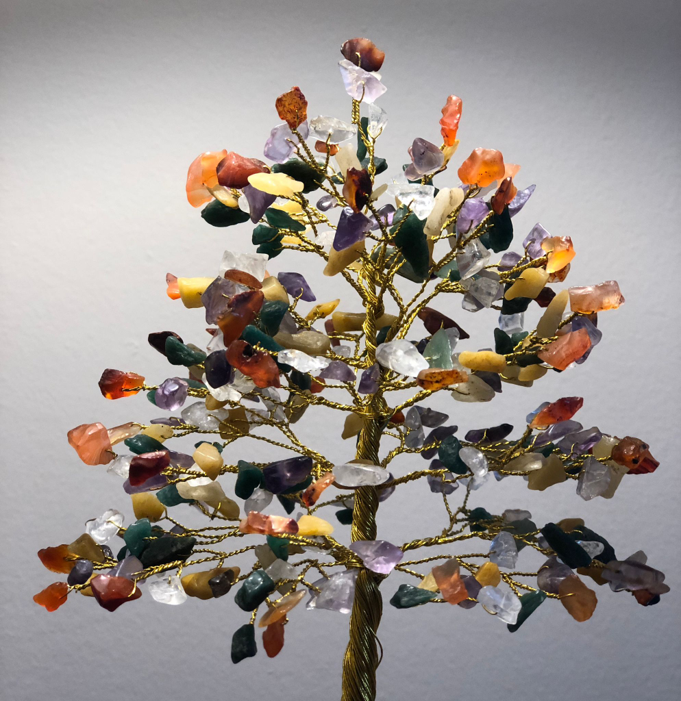 Multicoloured Gemstone Christmas Tree (Bonsai) - photo 5