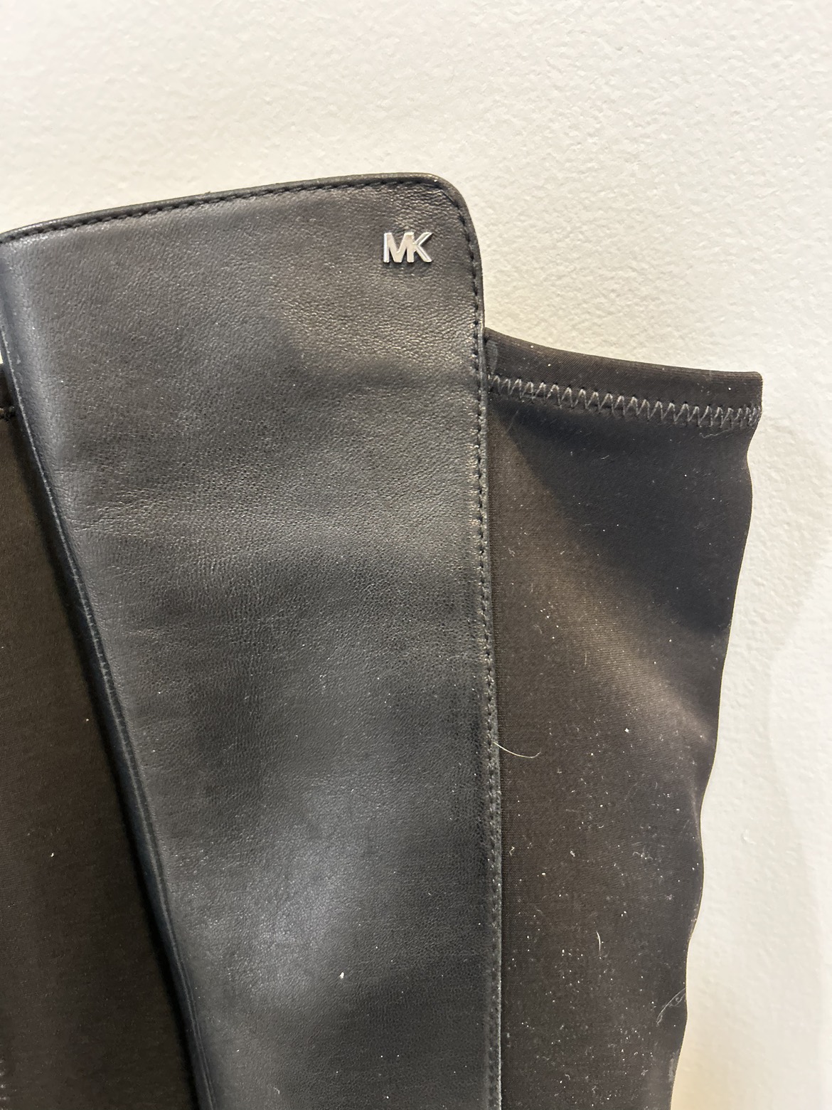 Michael kors Black genuineBlack genuine Leather knee high boots image indicator(3)