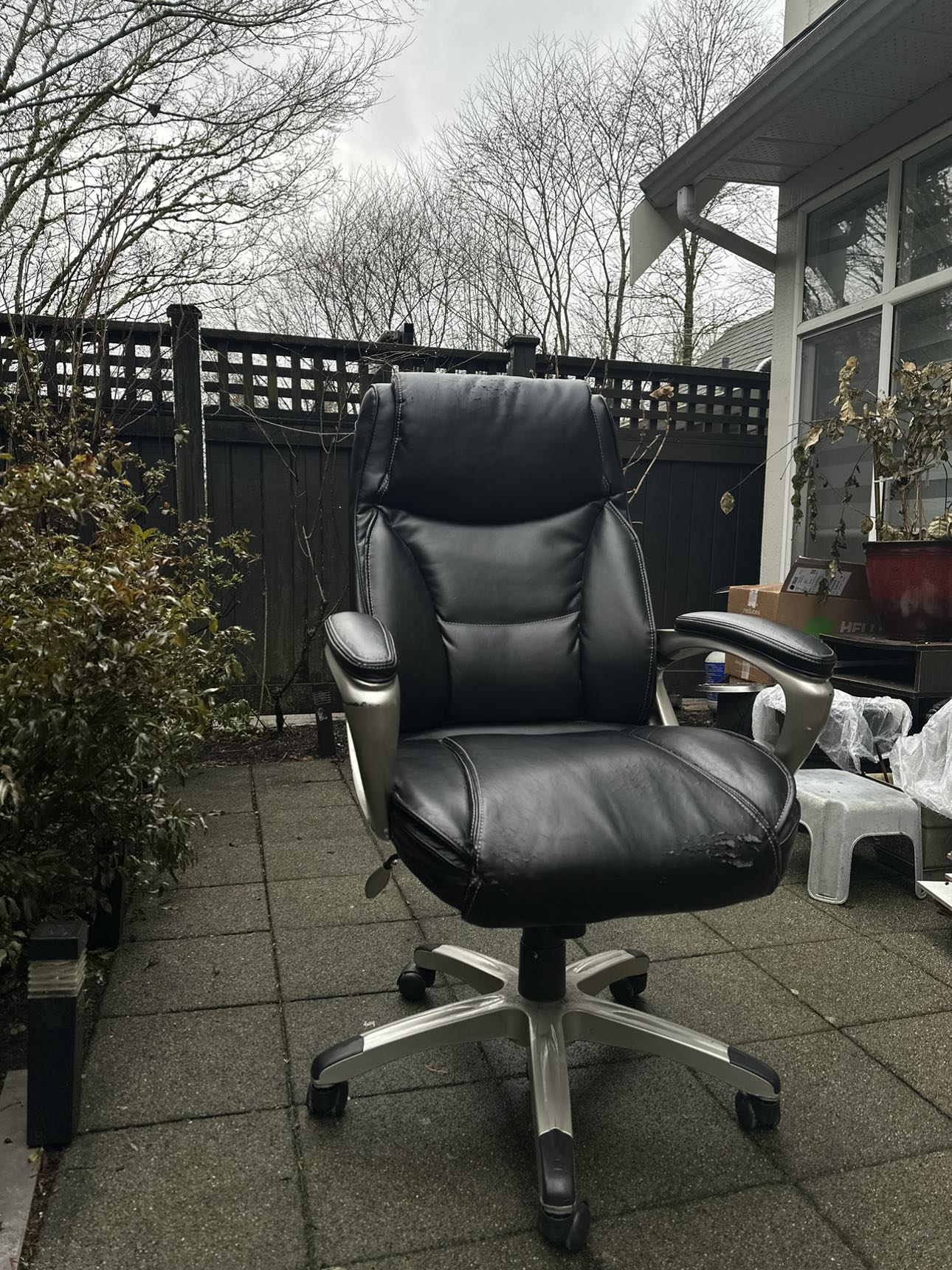 Executive Leather Office Chair