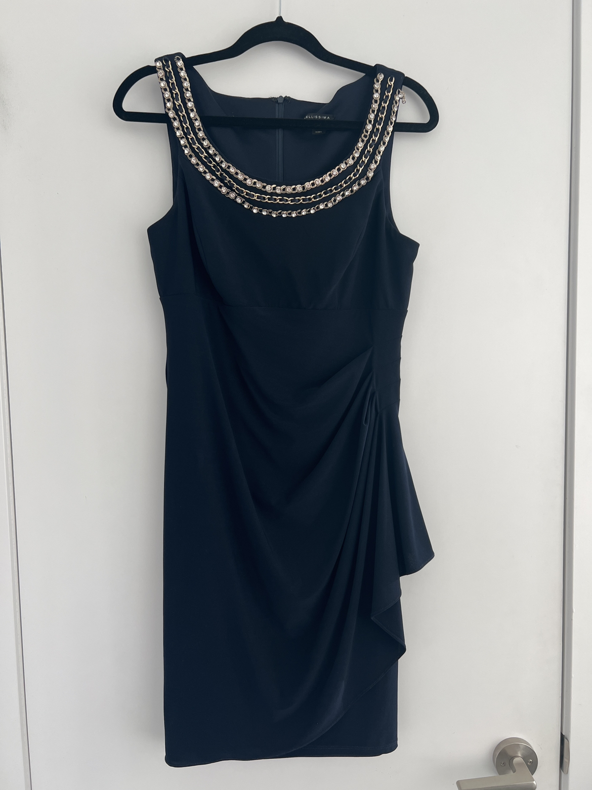 Elegant Navy Blue gala/party dress- Size 12 thumbnail