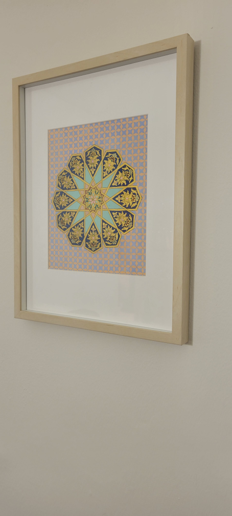 Traditional Persian Pattern Art/ Handmade Geometric Art image indicator(4)