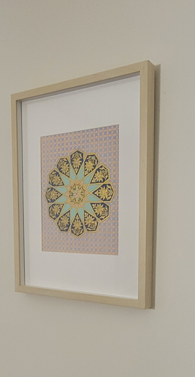 Traditional Persian Pattern Art/ Handmade Geometric Art image indicator(8)