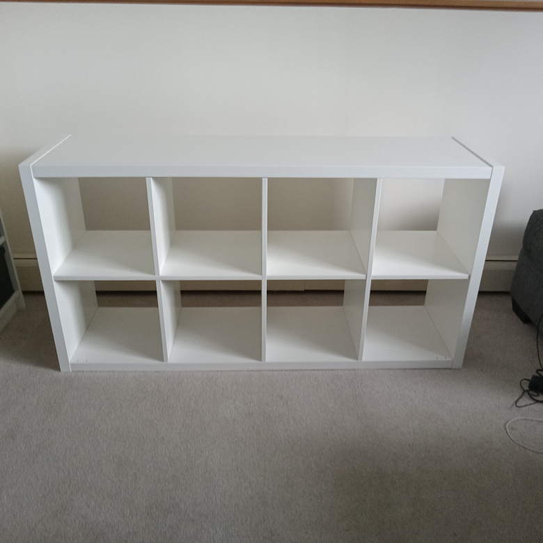 ikea shelf with 4 boxes - photo 4