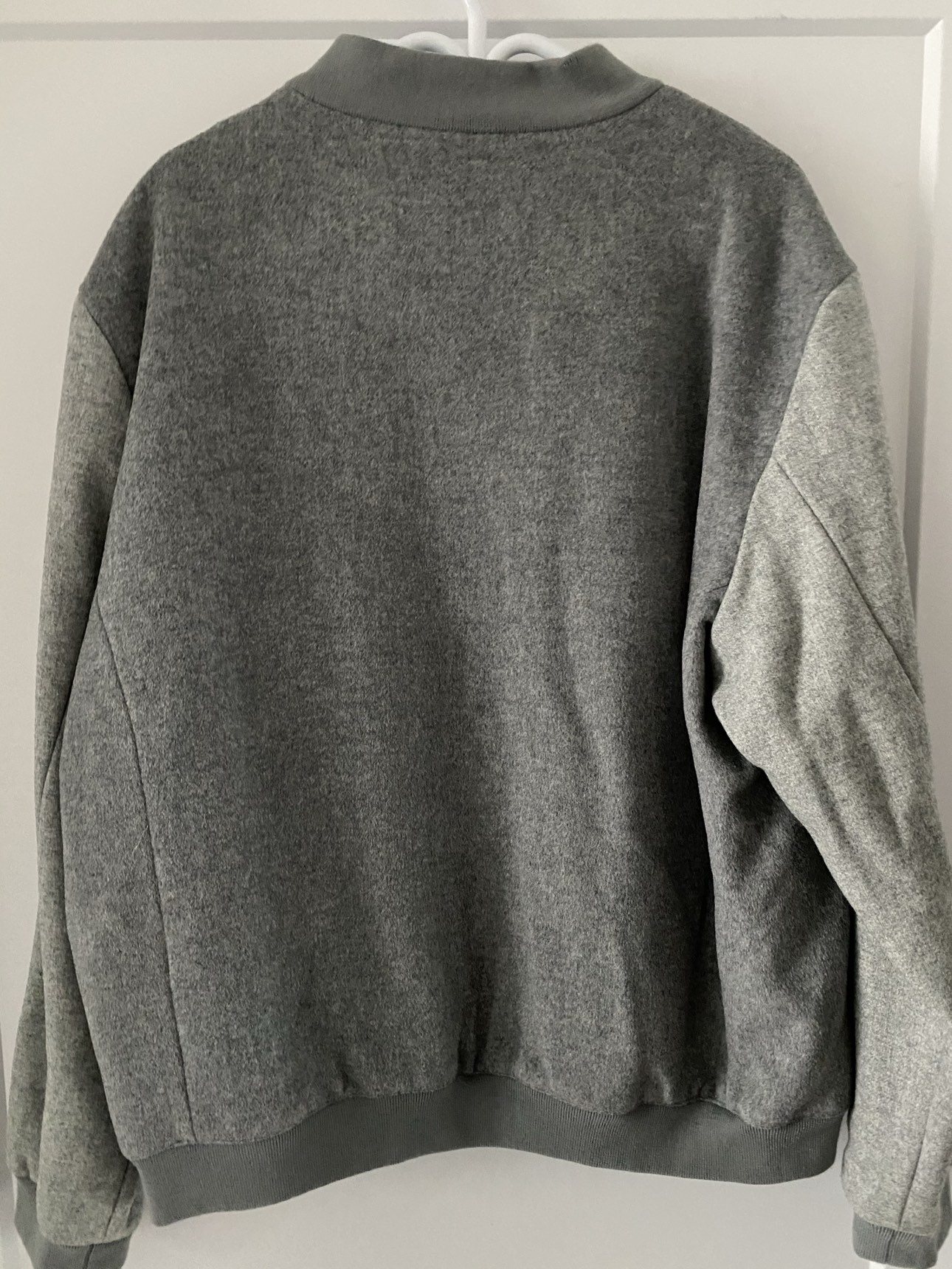 Black Brown - Gray Bomber Jacket - Size XL image indicator(3)