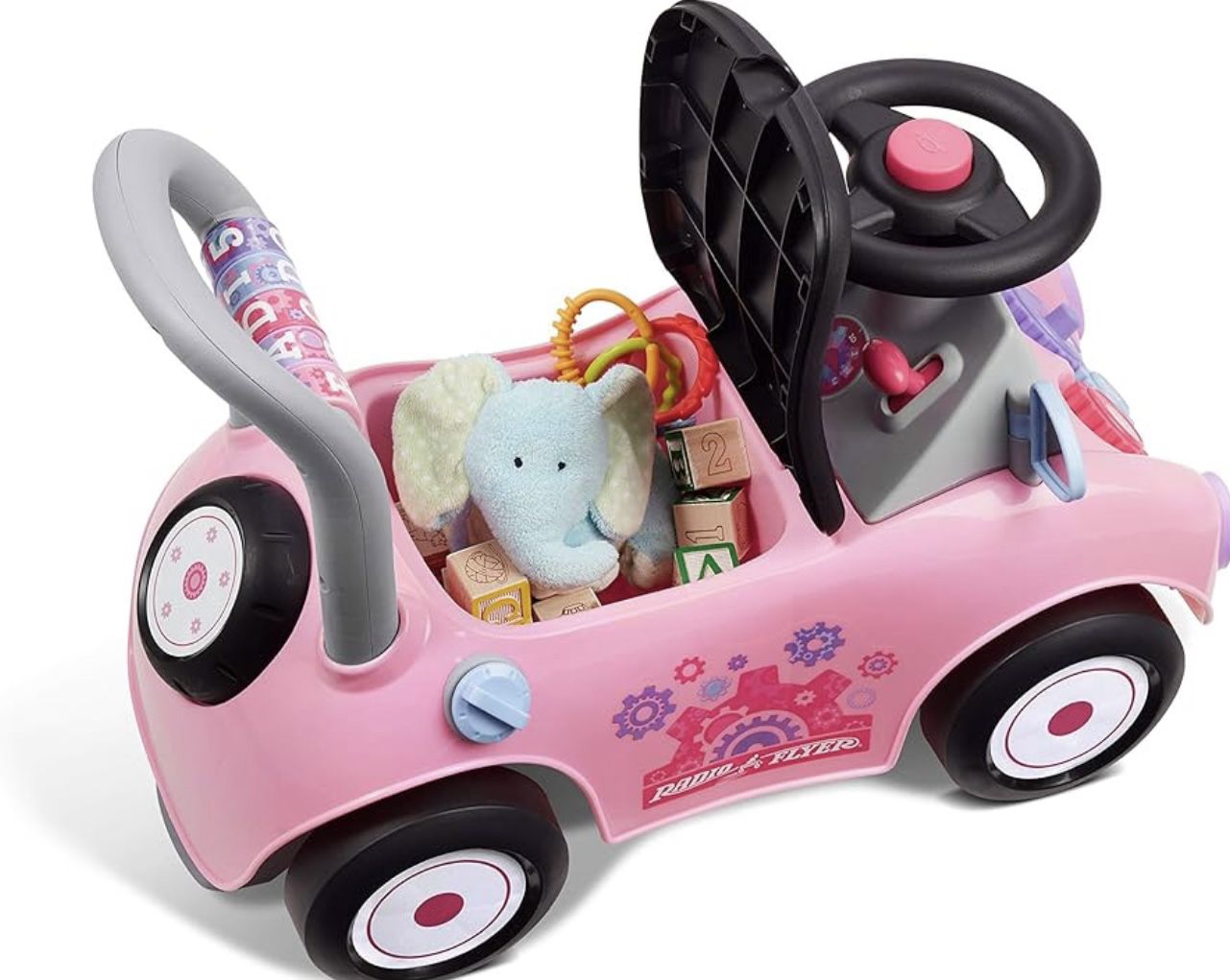 Radio Flyer Creativity Car, Pink Large image indicator(3)