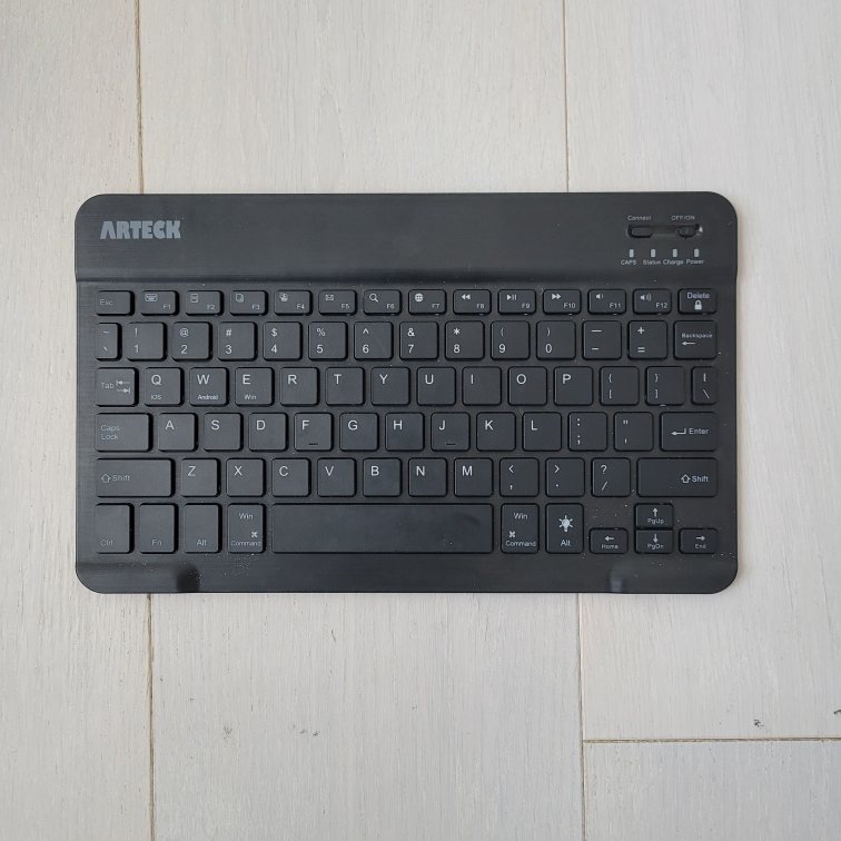 Slim Wireless Keyboard - Blue image indicator(4)