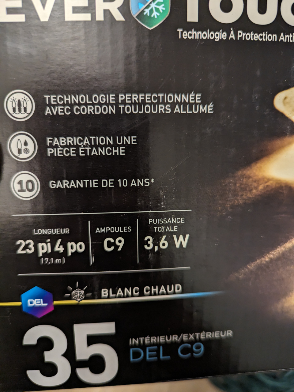 NOMA Advanced EverTough 35 C9 LED Lights, Weather Proof - photo 4