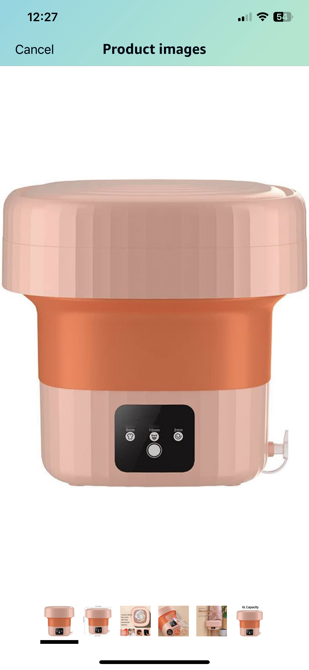 portable washing machine