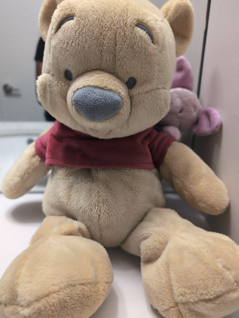 cute pooh doll.
