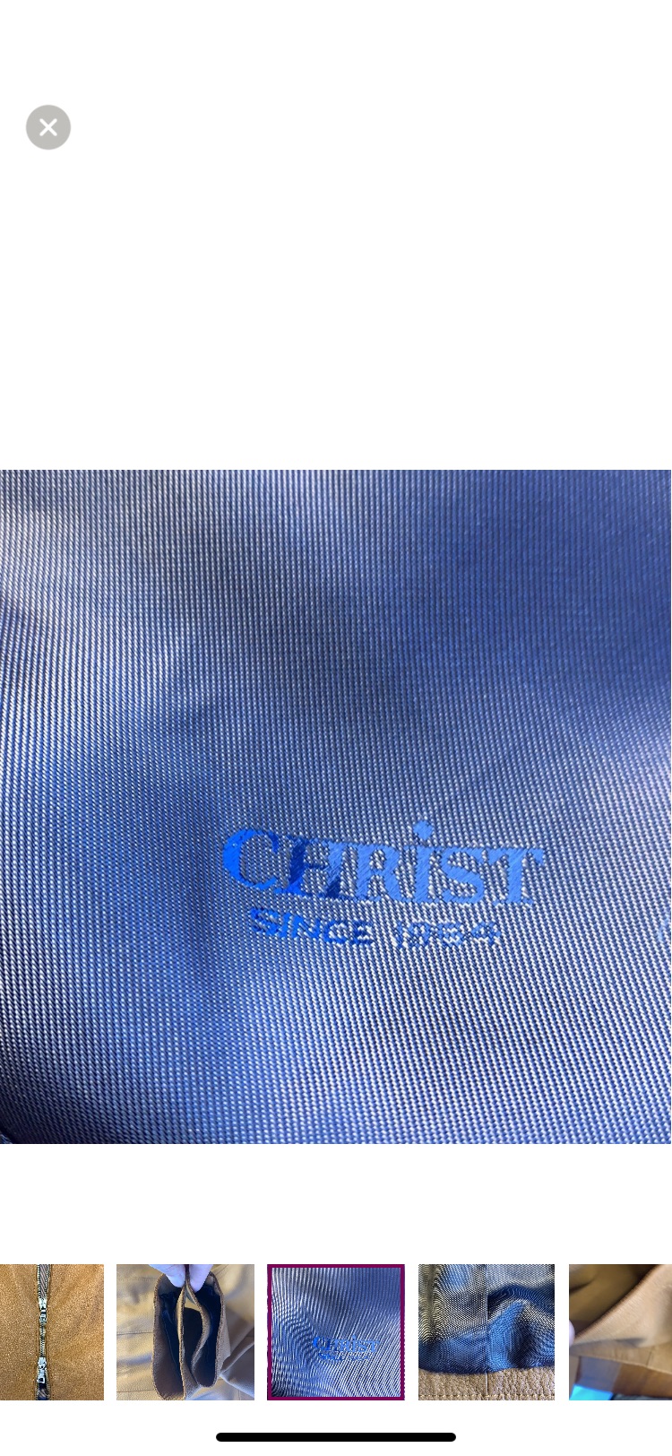 Christ Deer Leather Jacket 🥕 image indicator(6)