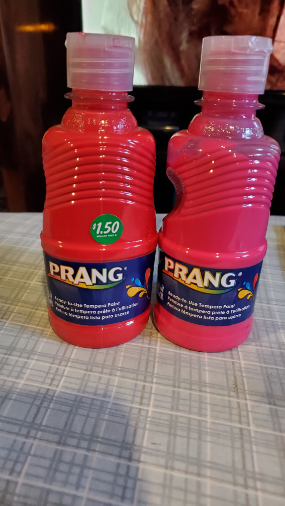 #freecycle Tempera paint
