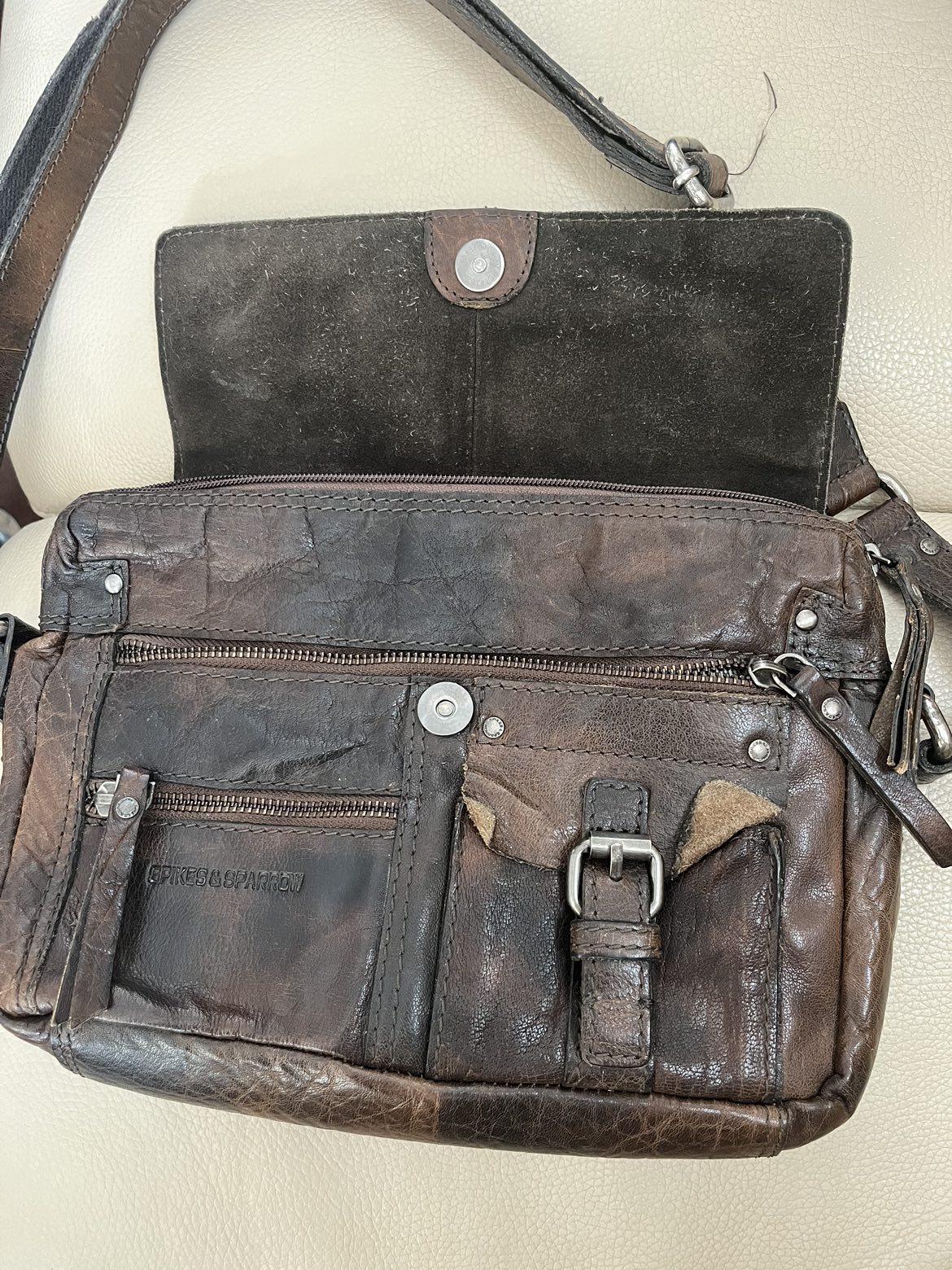 Spikes & Sparrow leather shoulder purse - photo 2