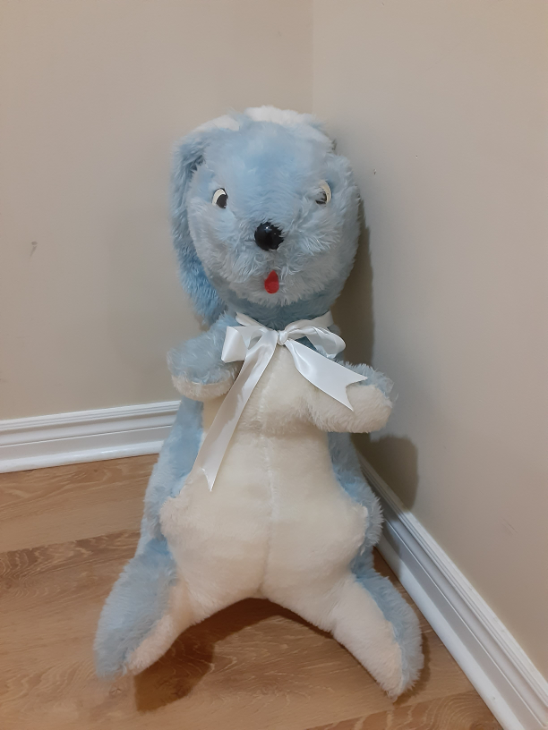 Vintage Lucky Easter 🐣 Bunny 🐰 Plush Stuffed Toy with Large Ears image indicator(9)