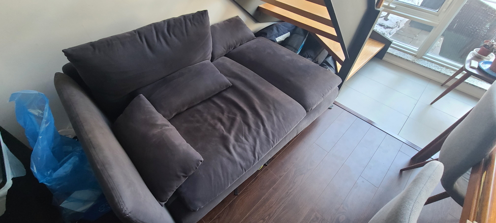 2 piece Ikea L corner couch