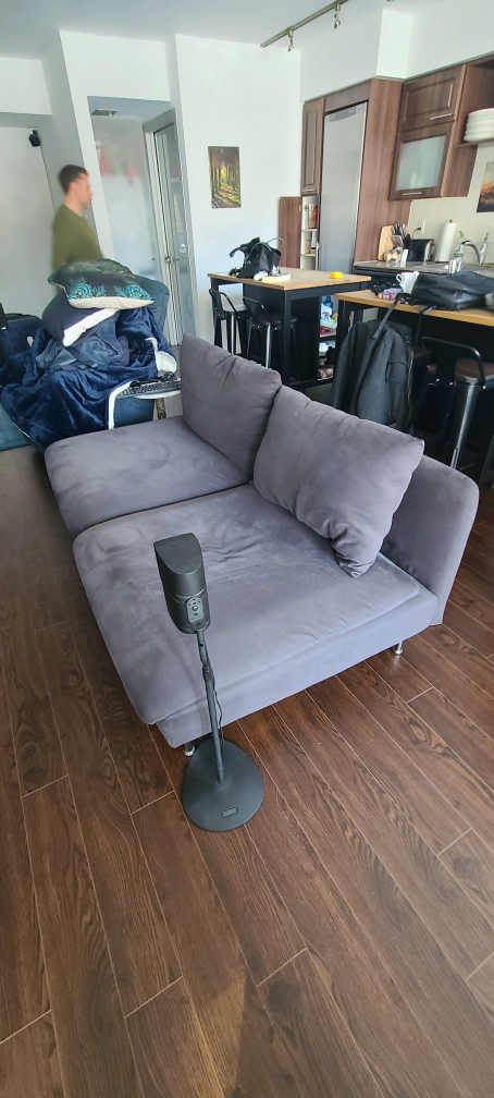 2 piece Ikea L corner couch - photo 2
