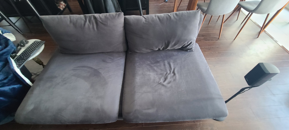 2 piece Ikea L corner couch - photo 3