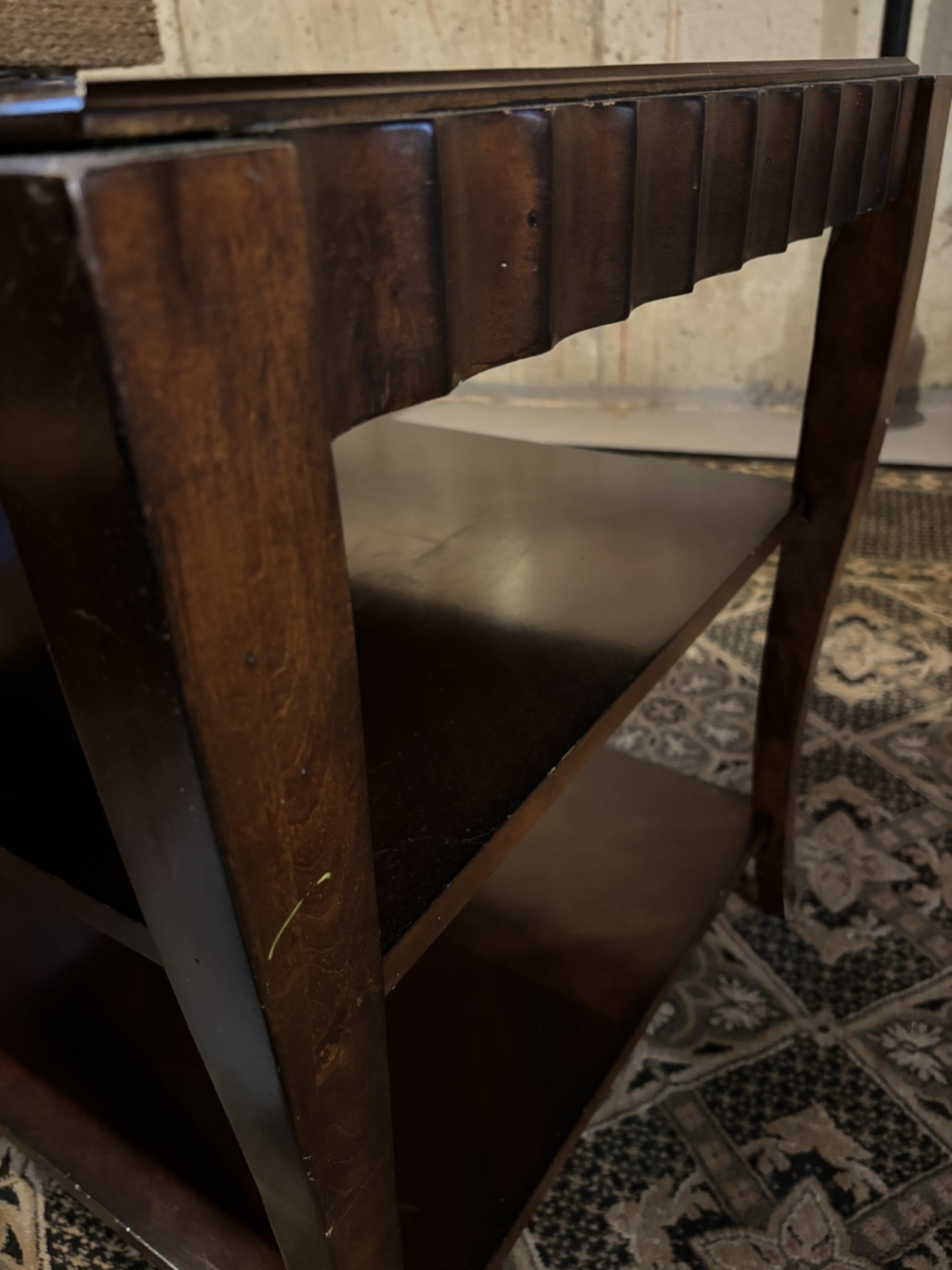 2 Solid Wood Side Tables - photo 4
