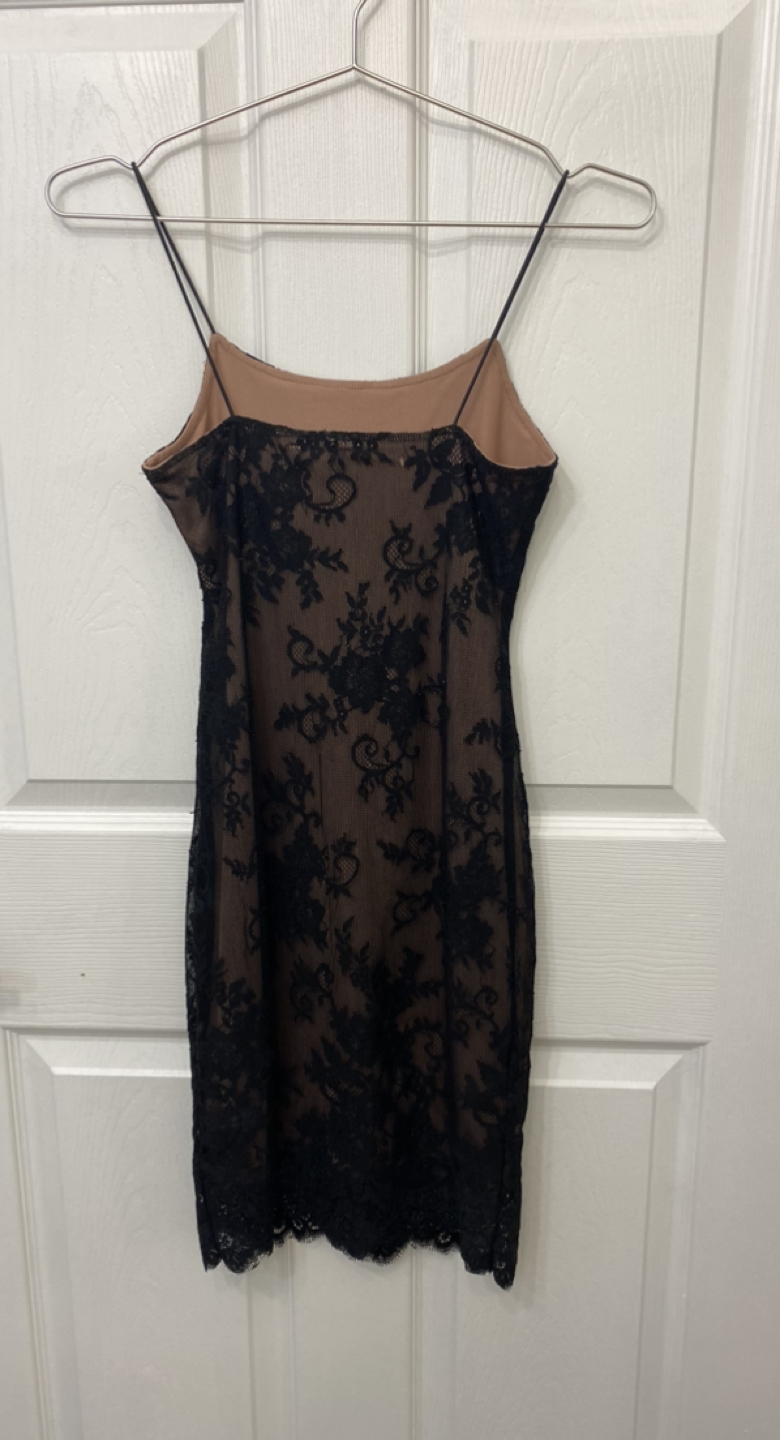 *DECLUTTERING* Divided — Black Lace MINI DRESS image indicator(2)