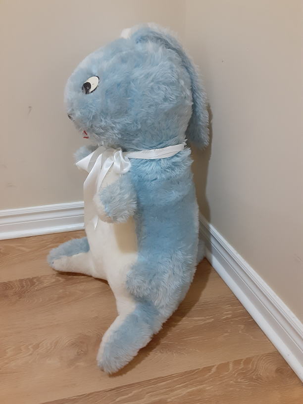 Vintage Lucky Easter 🐣 Bunny 🐰 Plush Stuffed Toy with Large Ears image indicator(8)