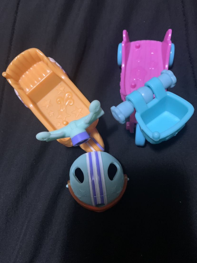 $10 for both MLP Rarity and Daisy scooters (2010)