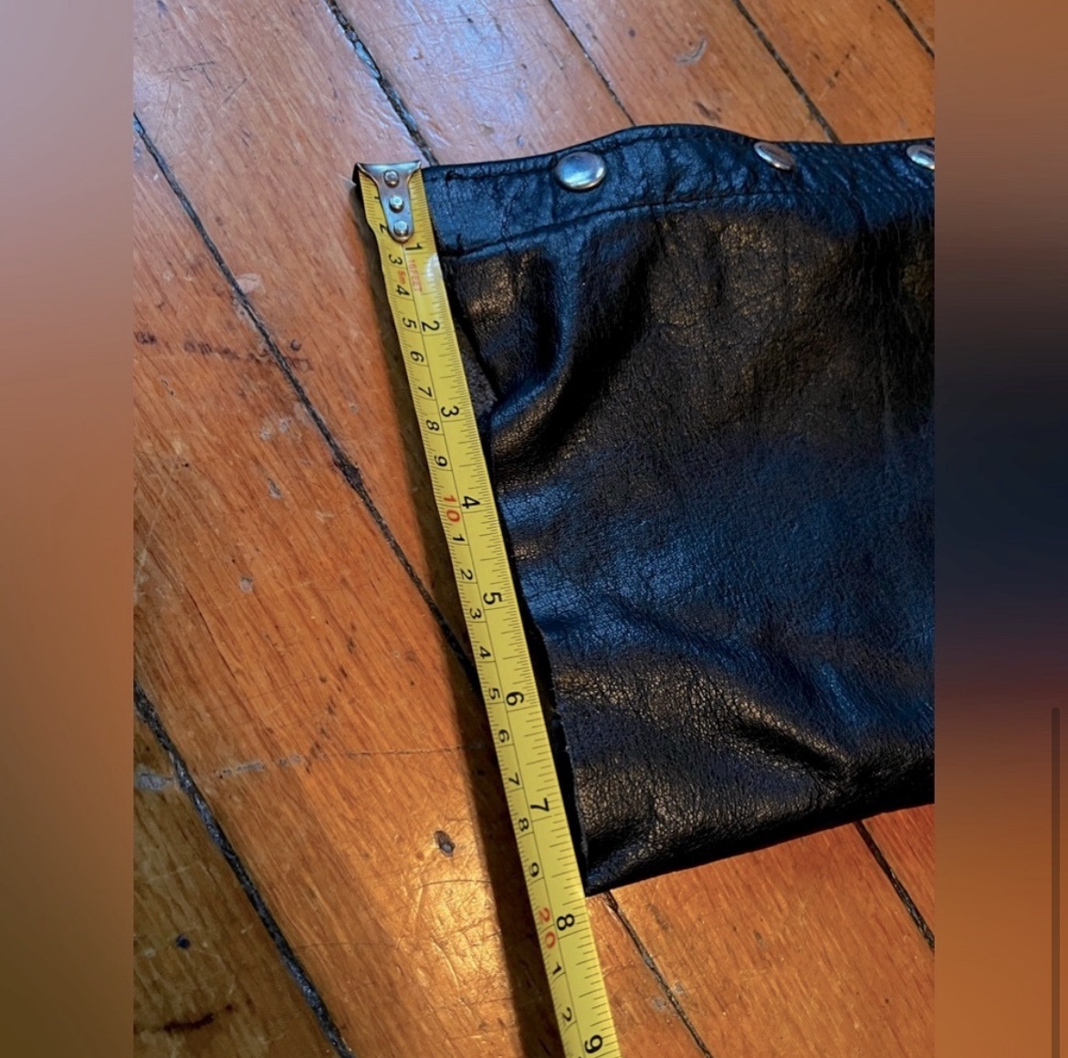 Leather Motorcycle Chaps - Women’s Large image indicator(7)