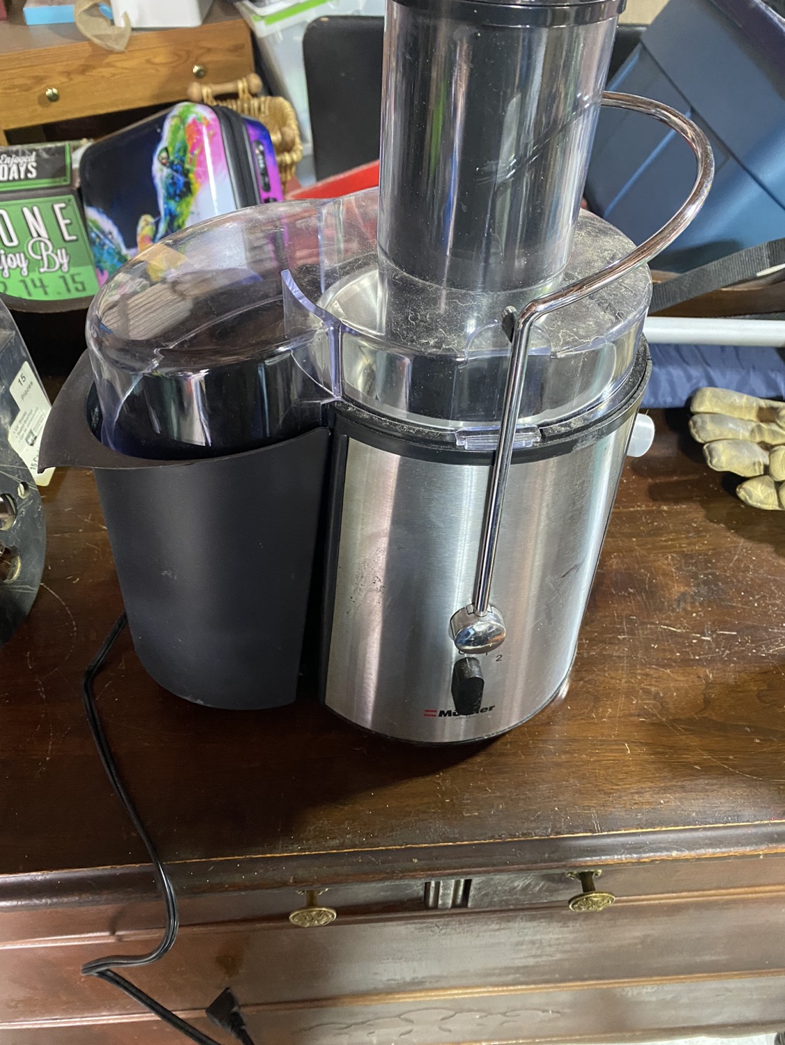 Juicer almost new Muller brand