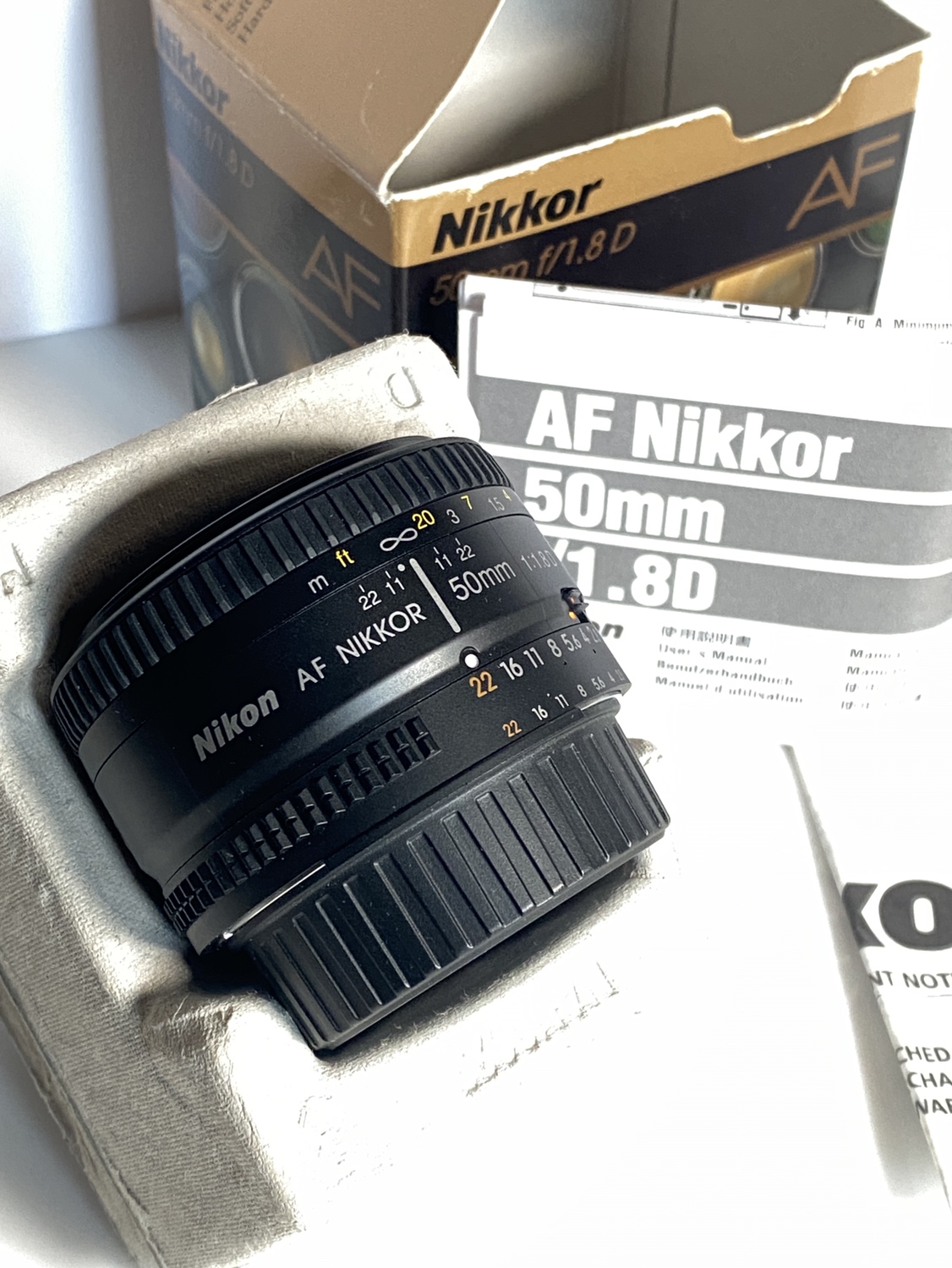 Nikon Nikkor 50mm f/1.8D - Pristine - photo 2