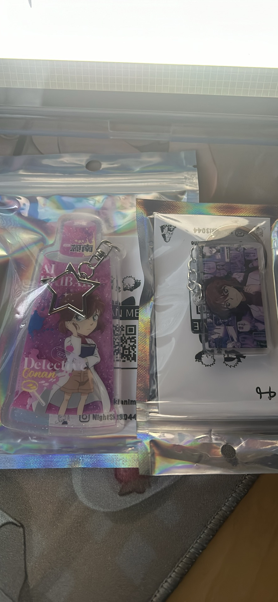 Conan ai haibara keychain and stand thumbnail