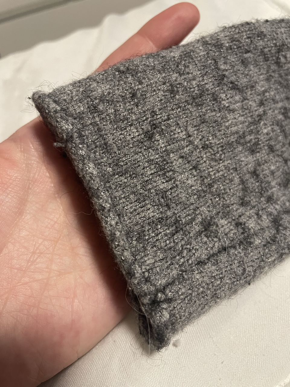 Grey knit turtle neck sweater - photo 5