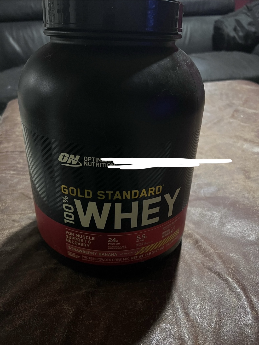 Strawberry banana WHEY protein