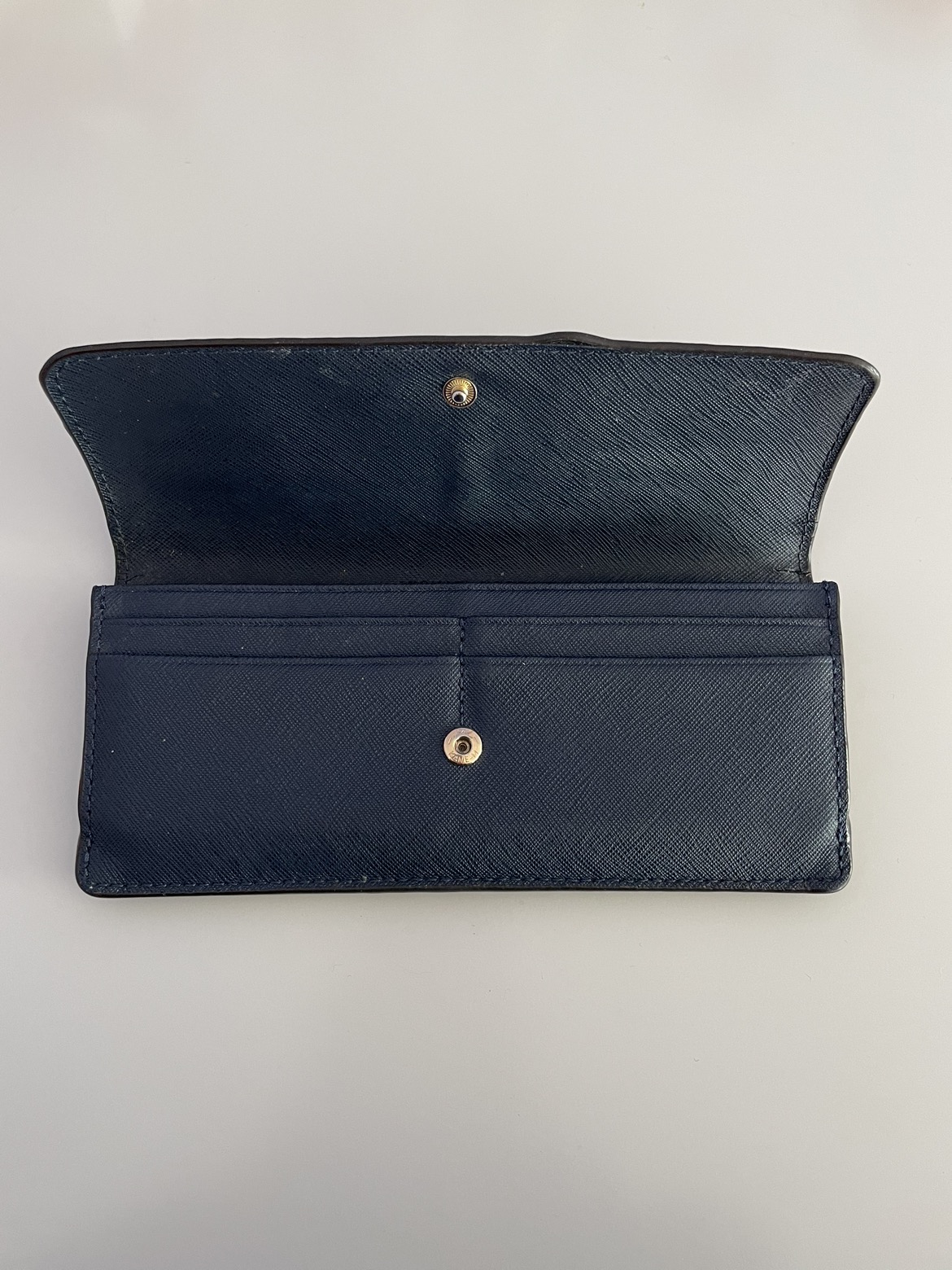 Navy Blue Michael Kors Wallet image indicator(2)