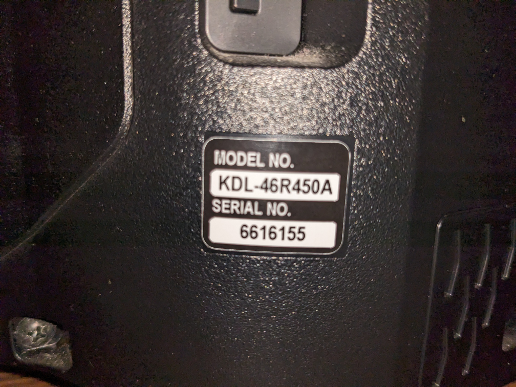 Sony 46 LCD TV - photo 4