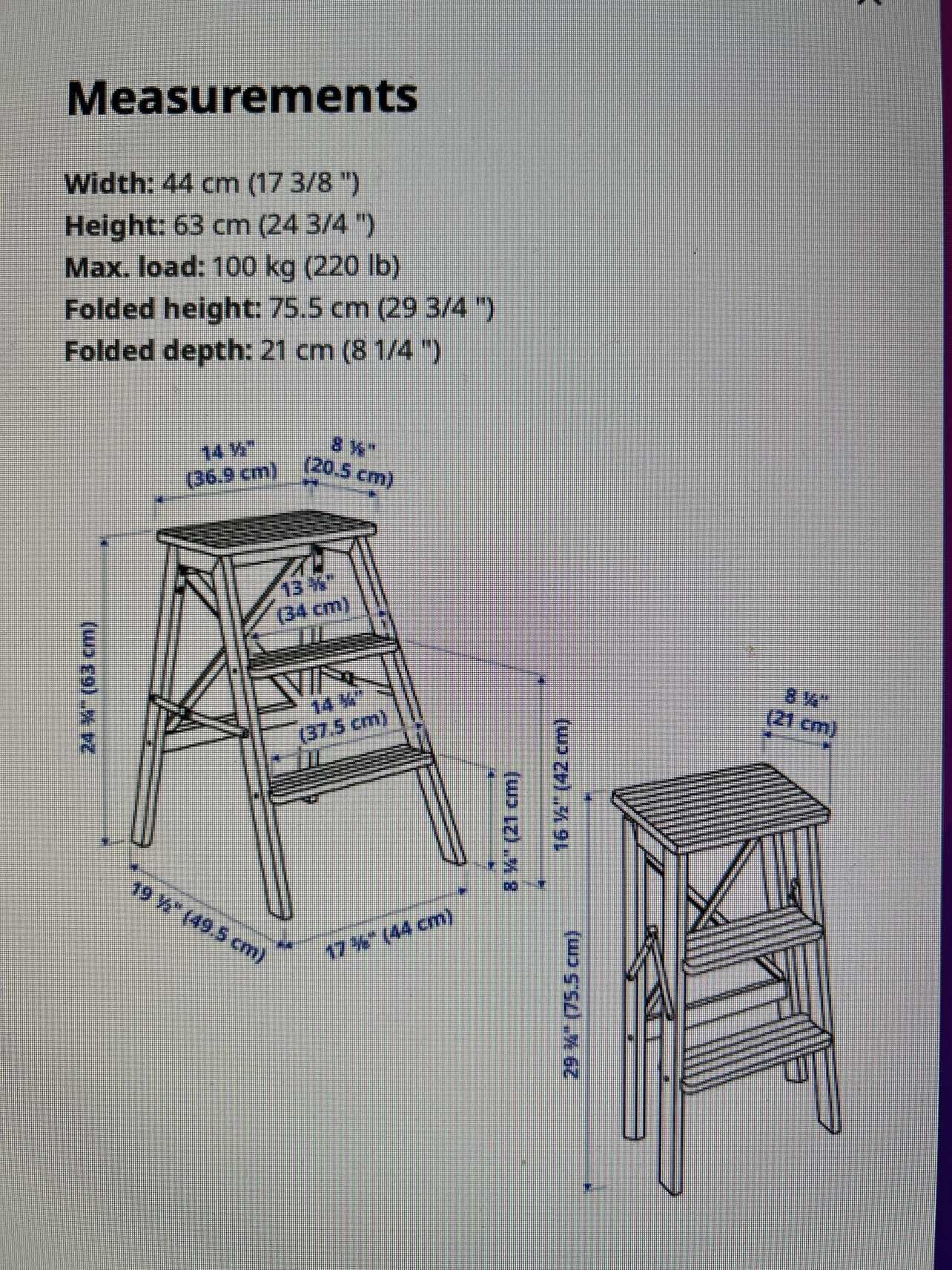 IKEA step ladder - photo 2