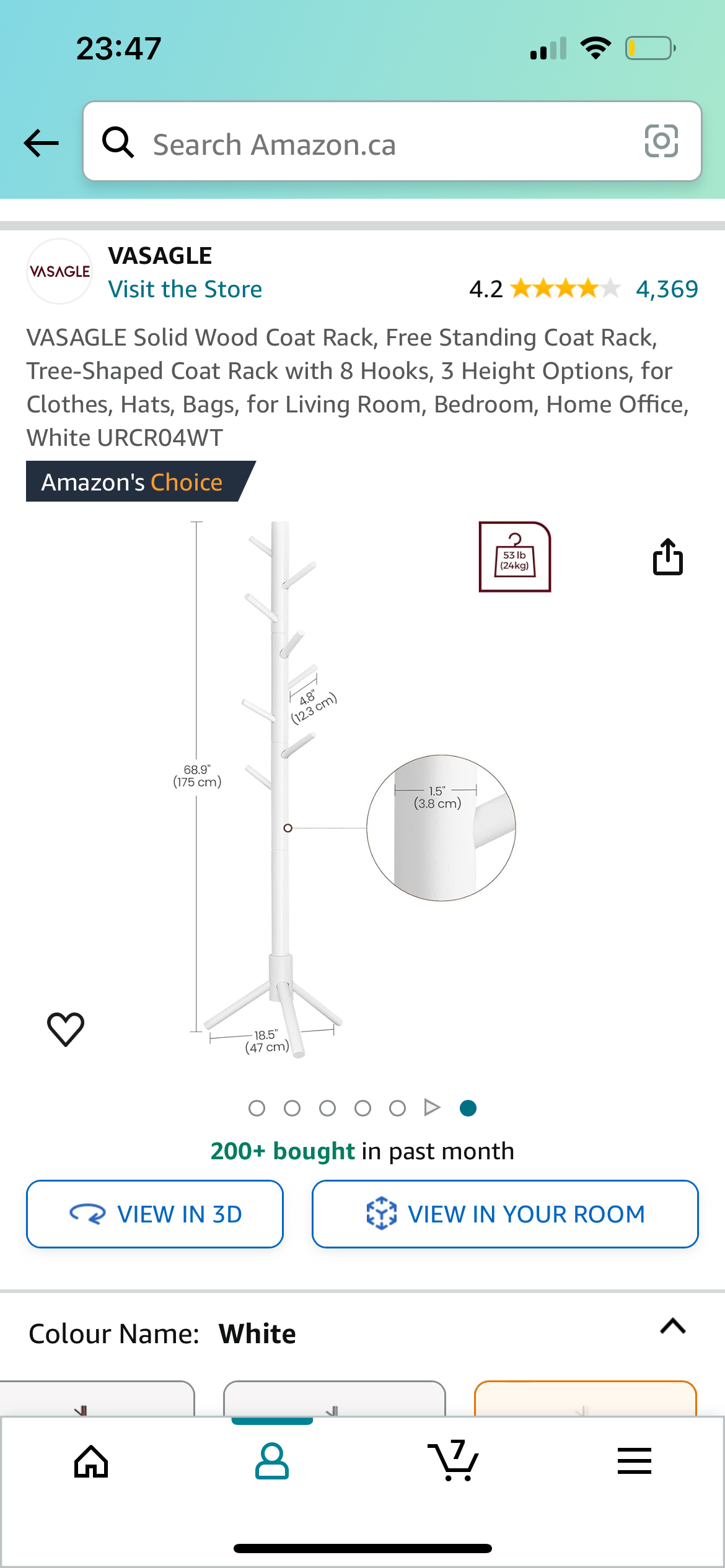 Coat hanging rack - photo 3