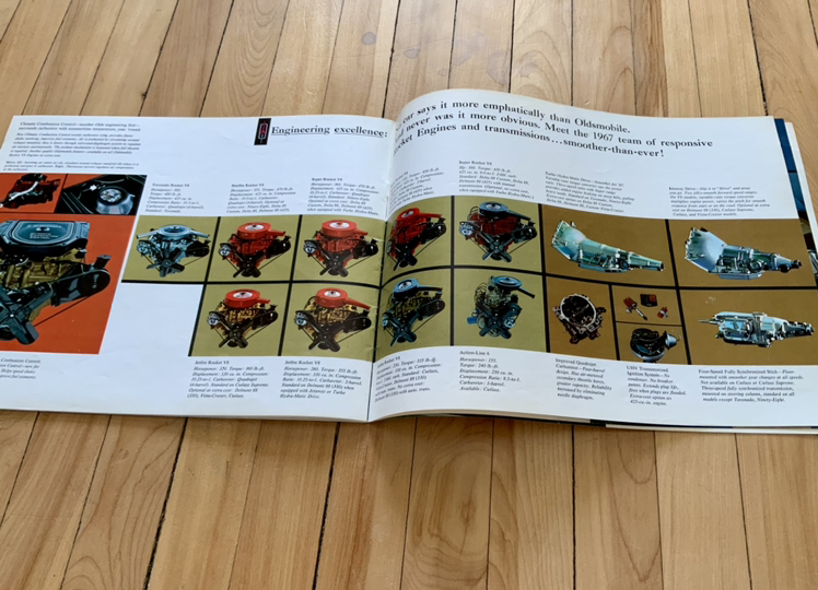 ⭐️⭐️Vintage 1967 Oldsmobile Brochure Booklet⭐️⭐️ image indicator(9)
