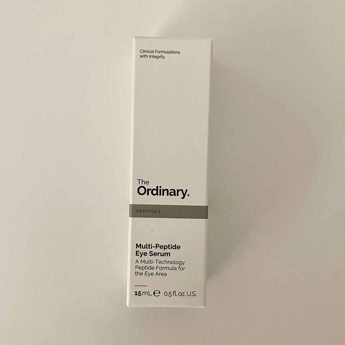 New The Ordinary SerumMulti-Peptide Eye Serum 15ml