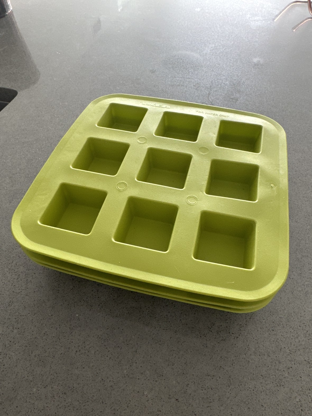 Set of 3 ikea ice cube trays thumbnail