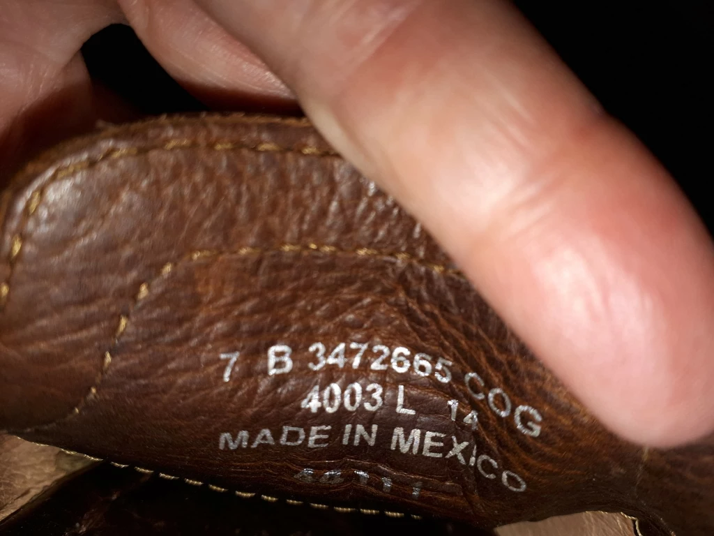 Frye flats.  #size7 B, image indicator(3)