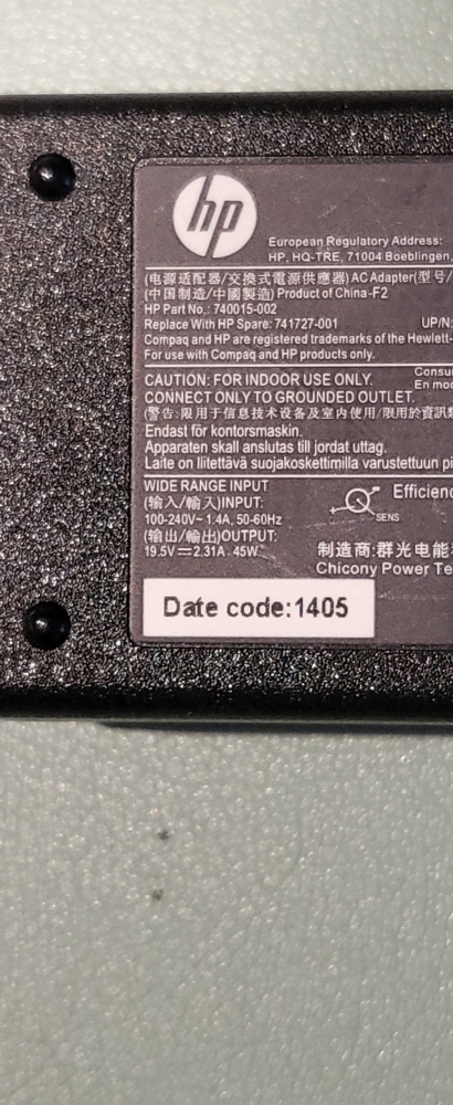 HP Laptop Charger thumbnail