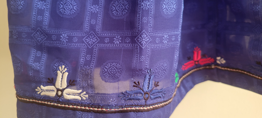 Pakistani/ balochi Embroidered Red Suite For Eid/ Parties wear image indicator(3)