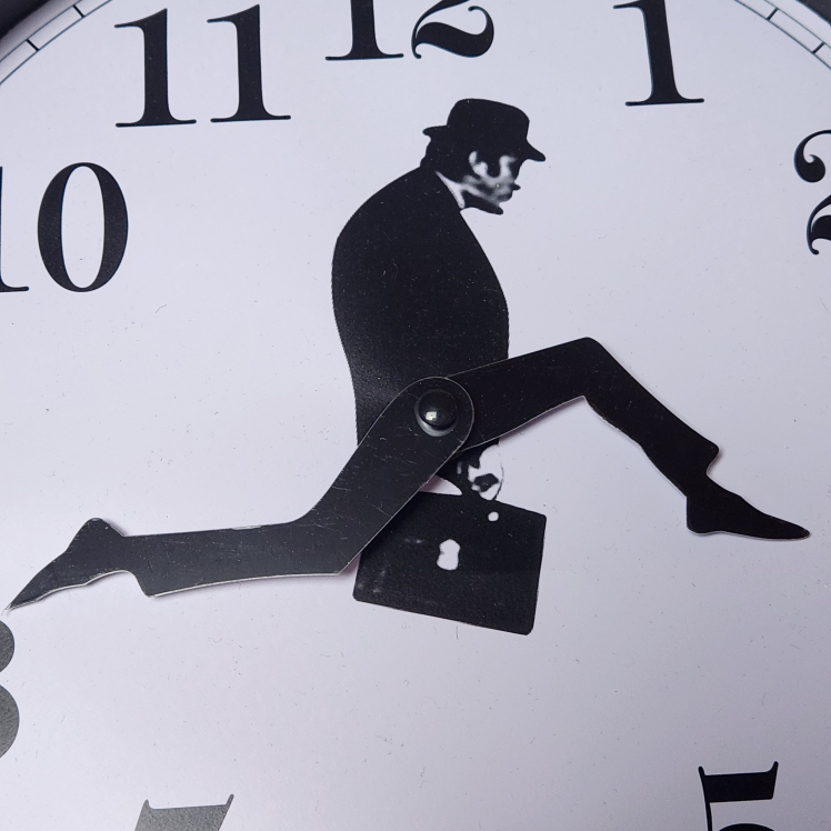 Legion Of Silly Walks Wall Clock image indicator(3)