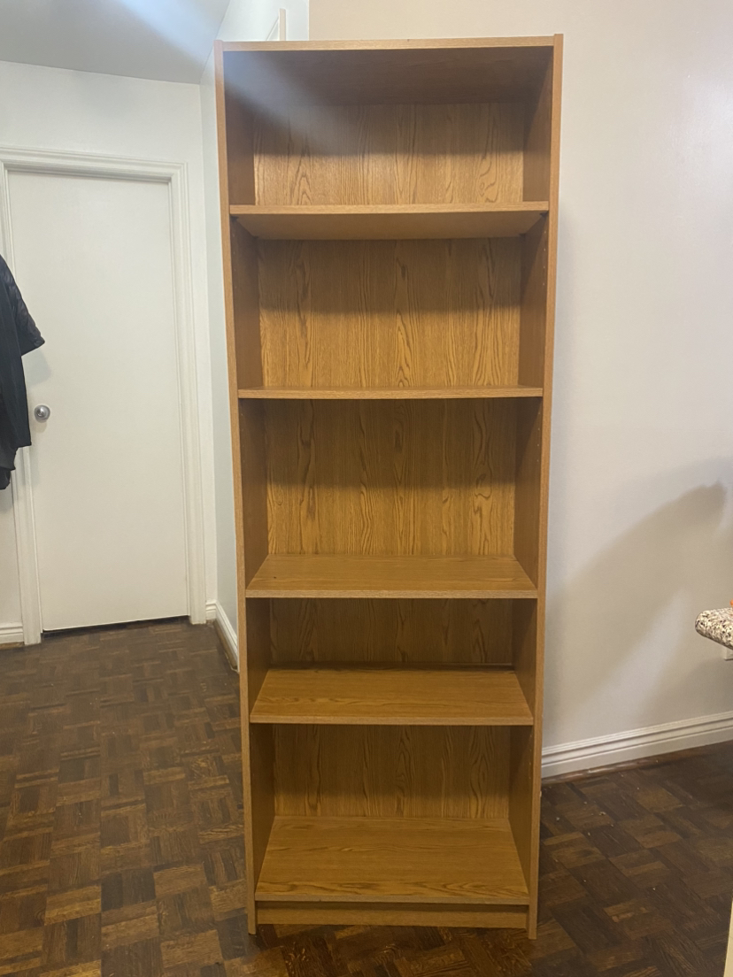 Wooden Tall Adjustable Shelf / Bookcase / Bookshelves