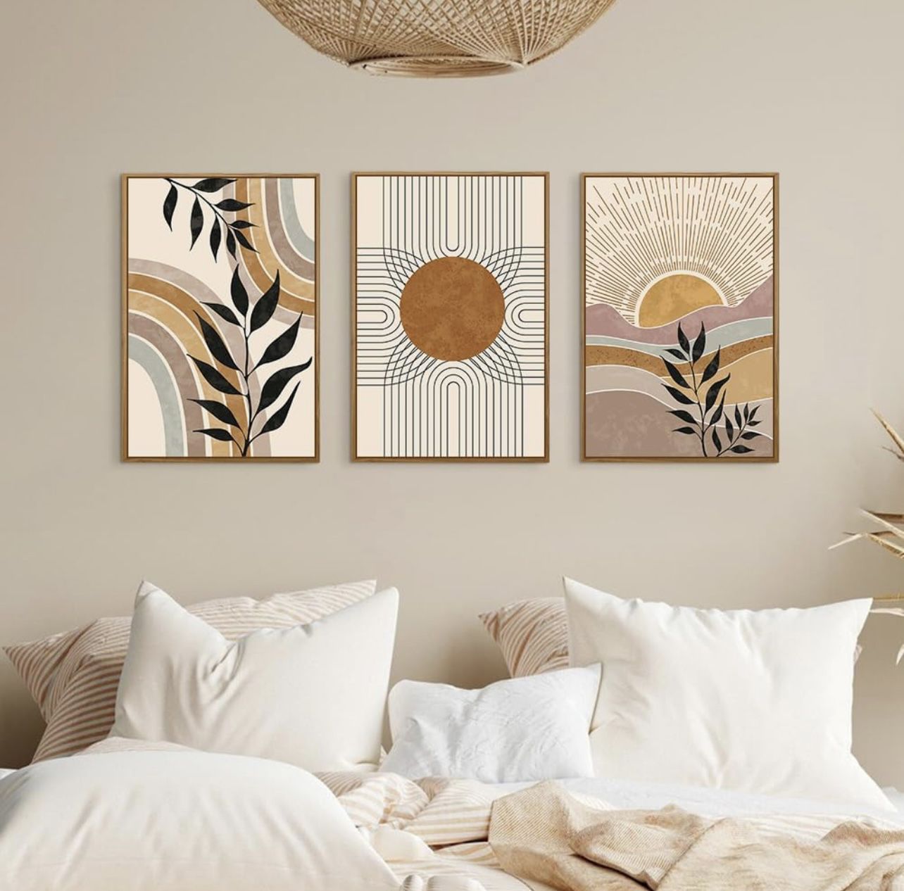 16”x 24”x 3” (Set of 3) Canvas Wall Prints-Modern Wall Decor - photo 3